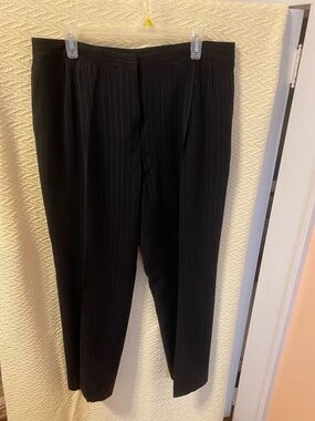 Jones New York Black Pinstripe Women's Dress Pants